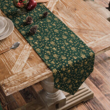Accent elegant de masă pentru aranjamente festive de masă, traverse de masă de iarnă, utilizare versatilă, traversă decorativă pentru