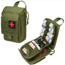 Τσάντα πρώτων βοηθειών Tactical Molle, ιατρική τσάντα EDC για επιβίωση σε κ
