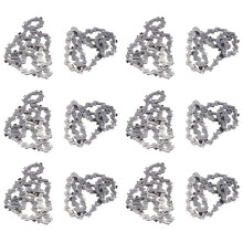 12 Stuks 8 Inch Kettingzaagketting Vervangende Gidszaagketting voor 8 Inch, 1/4 Inch LP Pitch 47 Drive Geschikt voor Kettingzaag