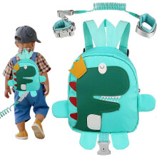 Child Safety Harness Backpack with Safety Leash, 1.5 m Anti Lost Wrist Link for Toddlers, Adjustable Walking Assist Stra
