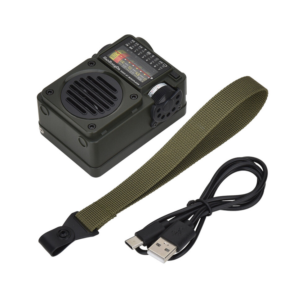 Portable Shortwave Radio With Bluetooth, Sleep Timer, Am Fm Sw Receiver, Noaa Weather Alerts, Retro Analog Tuner 5725784108821