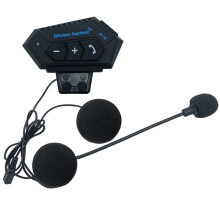 Motorcycle Helmet Bluetooth Headset BT12 Intercom Communication System for Hands-Free Riding
