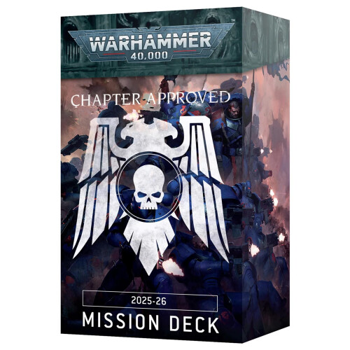 Games Workshop [Games Workshop] Warhammer 40K Generic Chapter Approved Mission Deck (Eng)