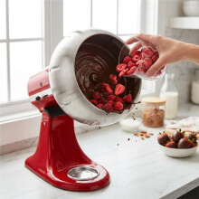 Candy Chocolate Coating Attachment for  Stand Mixer, 4.5QT 5QT Tilt- Mixer Accessories, for Coating Nuts