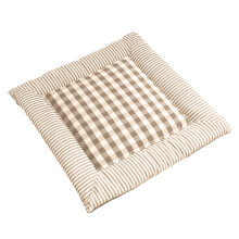 Coussins d'assise intérieurs et extérieurs, en tissu antitache, 40 x 40 cm - Système de fixation par sangle pour un maintien optimal, résistants