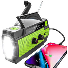 Compagnon de survie, haut-parleurs intĂ©grĂ©s de haute qualitĂ© pour une communication d'urgence optimale, chargeur de tĂ©lĂ©phone portable Ă