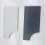 (Black) Dock Base Replacement Back Cover for Switch NS OLED - TV HDMI Compatible, Black/White 2