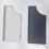 (White) Dock Base Replacement Back Cover for Switch NS OLED - TV HDMI Compatible, Black/White 3