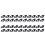 40PCS Audio Speaker Wall Mounted Iron Hanger Plate Black 4.8cm Long 1