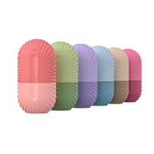 (Rose red) Facial Ice Cube Mold Silicone Freezing Beauty Swelling Face Massager Moisturizing Washable Oven Icing Mould