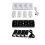 (Black) Rechargeable Battery Pack & Charging Dock for Nintendo Wii Controller 4