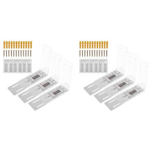 6 Stuks Scheurmonitor, Scheurbewakingsrecord, Betonscheurmonitor, Hoekscheurmonitor, voor Standaard en Hoek