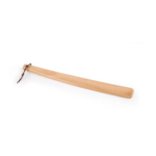 Wooden Shoe Horn with Long Handle for Men Women Kids