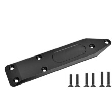 7075 Legering Achter Chassis Skidplaat Steun voor ARRMA 1/8 Notorious V6 1/8 Outcast 6S ARA320572 MNV6330R A