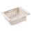 (Pink) Stretchable Refrigerator Organizer Drawer Basket Fresh Spacer Layer Storage Rack 8