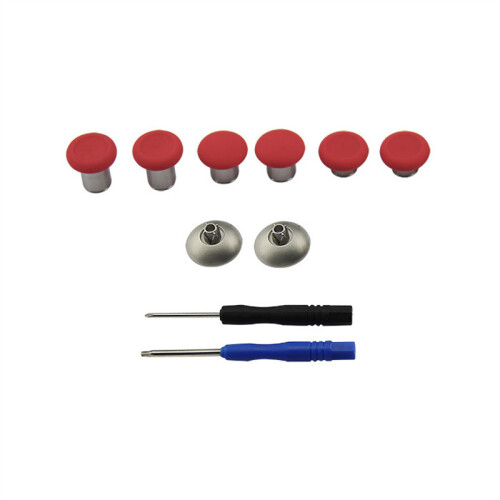 (Green) 6PCS Rocker Button Thumb Caps for Xbox One Elite Controller Joystick 1