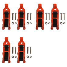 Roof Rack Shovel Mount, 6PCS Shovel Mount for Roof Rack, Metal Clamp Mounting Kit, Shovel Holder Clamp Wall Mount Kit