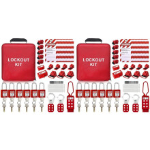 2 Set Lockout Tagout Kit Lock Out Tag Out Kits Electrical Lockout Kit,Electrical Lockout Tagout Kit