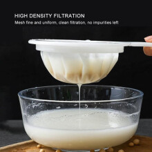 Seitchechko Colander with An Ultrateum and A Small Mesh for Milk and Other Kitchen Needs 24x15 Cm