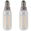 2x E14 3W LED Cooker Hood Extractor Fan Bulb Warm White 1