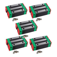 5X HGH20CA 20MM Bloc de Guidage En Acier Linéaire pour ÉQuipement de Fabrication de Pièces de Machines-Outils CNC