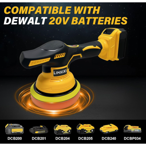 Cordless Car Polisher for De-Walt Battery 2