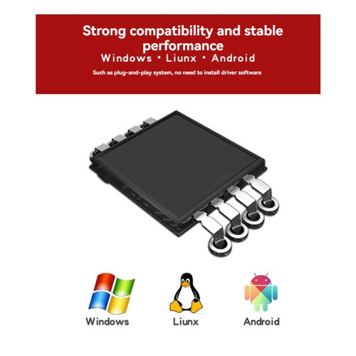 2X USB RFID Reader 125khz EM4100 ID Contactless Sensitivity  Card Reader TK4100 Support Window System Linux