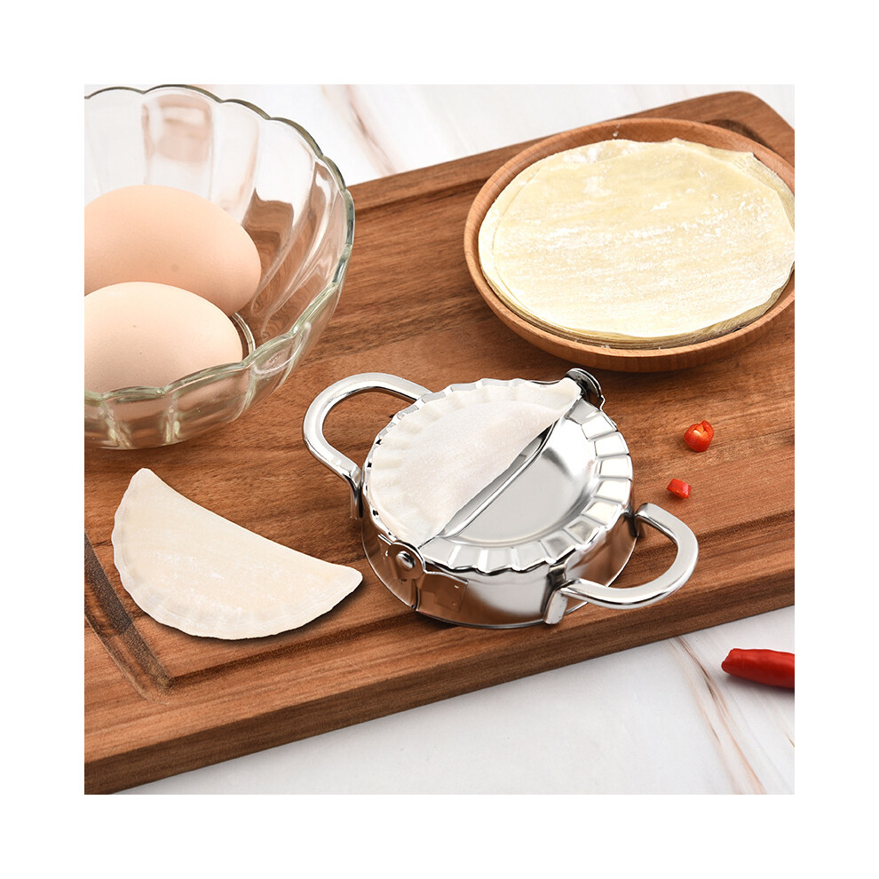 (M) Stainless Steel Dumpling Maker Dough Cutter Press Mold Wrapper Pastry Tools 110691794697