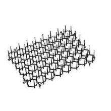 Cat Scat Mat with Spikes - 12 Pack Durable Outdoor Cat Repellent Mats for Gardens, Lawns & Cars