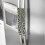 (White) 2PCS Refrigerator Door Handle Cover Kitchen Decor Antiskid Anti-static Protector 5