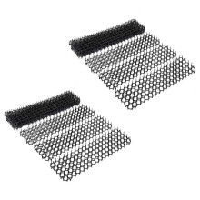 20Pcs Cat Scat Spike Mats - Anti Digging Flexible Pet Safe Deterrent Spike Pad for Outdoor Garden 49cmX13cm