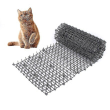 (49X13CM, BLACK) Mimigo Cat Scat Mat With Spikes Prickle Strips Anti-cats Network Digging Stopper Pest Repellent Spike Deterrent Mat 5 Sizes-YUHAO