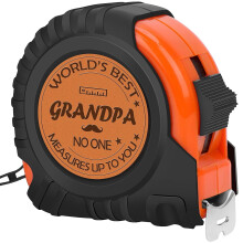 Leather Engraved Tape Measure 25 FT