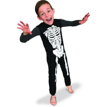 (7 to 8 years (117 to 128 cm)) Classic child skeleton disguise