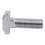 M8 Thread T-Slot Drop-In Stud Sliding Screw Bolt Silver Tone 5pcs 7