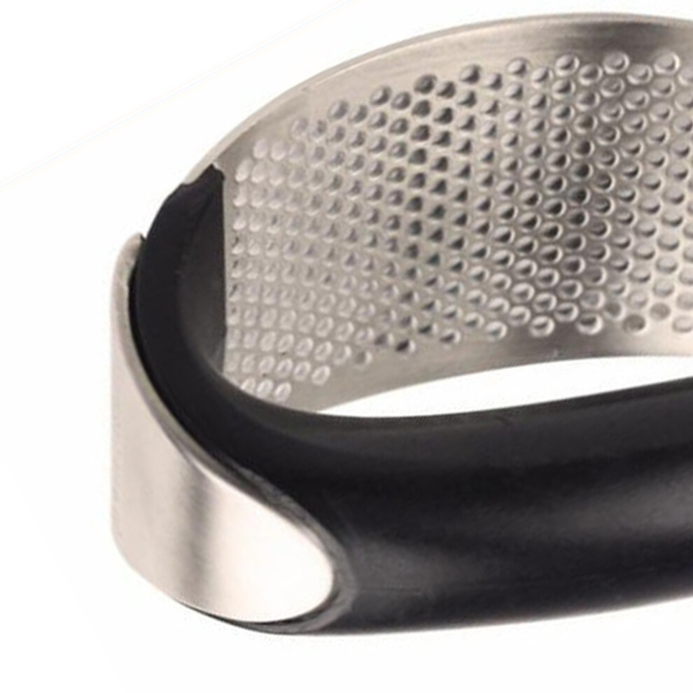 Stainless Steel Garlic Press & Crusher Manual Rocking Mincer Squeezer For Kitchen 110691791085