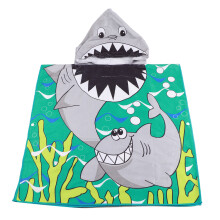 Serviettes de bain à motifs de dessins animés, en microfibre de qualité supérieure, serviette multi-usages pour enfants de 1 à 6 ans, serviette