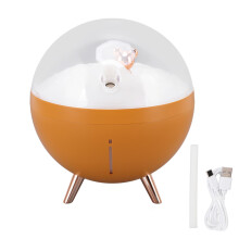 Humidificateur alimenté par USB, diffuseur de brume fraîche avec pulvérisations réglables, fonctionnement silencieux (moins de 30 décibels),