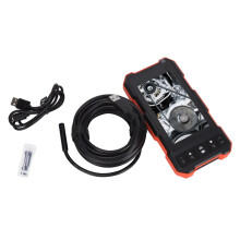 Endoscope à éclairage LED réglable, caméra d'inspection flexible pour le diagnostic automobile, sonde de 5,5 mm, écran LCD de 4,5 pouces,