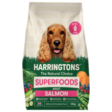Harringtons Superfoods Complete Grain Free Dry Adult Dog Food Salmon with Veg 12