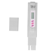 Digitale waterkwaliteitsmeter, zeer nauwkeurige TDS-testerpen met lcd-display, multifunctioneel hulpmiddel voor thuis en industrie.