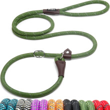 Fida Slip Lead for Dogs, 1.8M/6FT Anti Pull Dog Leads, for 20-50kg, Green