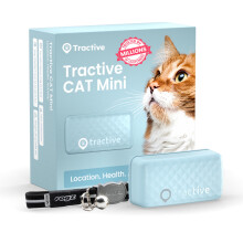 Tractive Smart Cat Tracker Mini | #1 Cat GPS | Real-Time Location Tracking | Ter