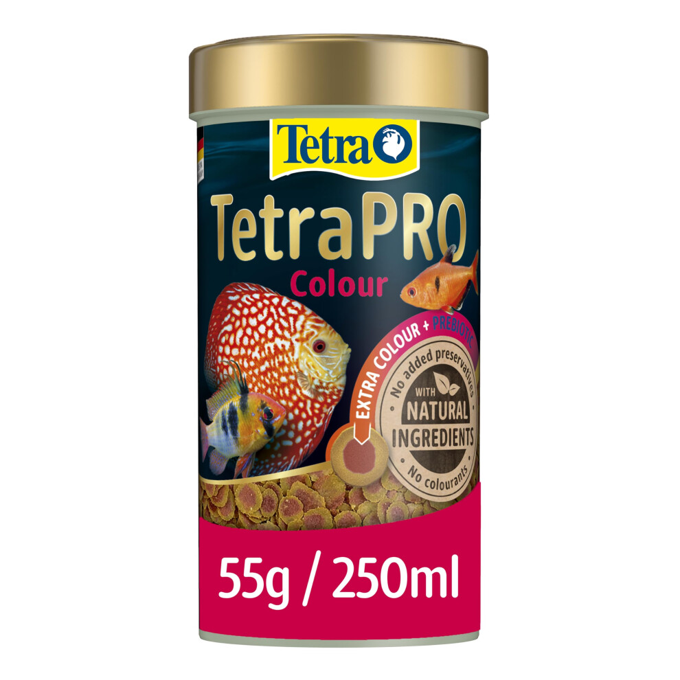 Tetra Pro Colour Multi-Crisps - Premium Fish Food With Colour Concentrate For Br