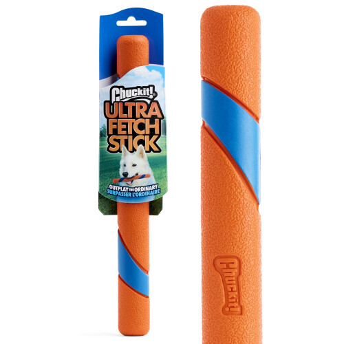 Chuckit! Chuckit! Ultra Fetch Stick Rubber Dog Toy For Interactive Play, Multi