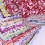 DIY Quilting Patch 180Pcs 10cmx10cm Charm Pack Cotton Fabric Patchwork Bundle Fabrics Cloth Sewing 6