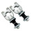 Motorcycle Handlebar Clamp 22mm 2-Pack 1