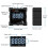 2 Pcs 4x90 Degrees(0-360 Degrees)Digital Electronic Magnetic Angle Backlight Digital Level Box Protractor Bevel Gauge 4