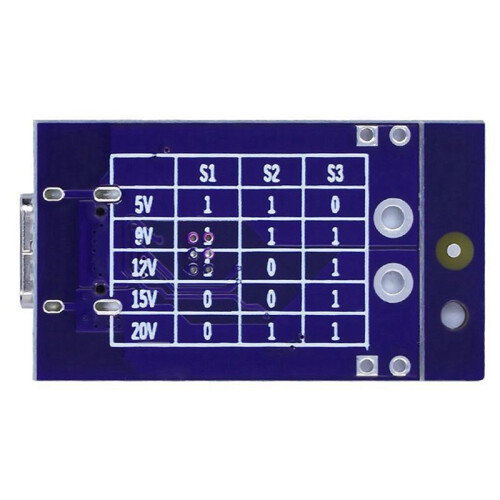 3X Type-C QC AFC PD2.0 PD3.0 Naar  Spoof Scam Fast Charge Trigger Detector USB-PD Notebook Voeding Wisselkaart Module 2