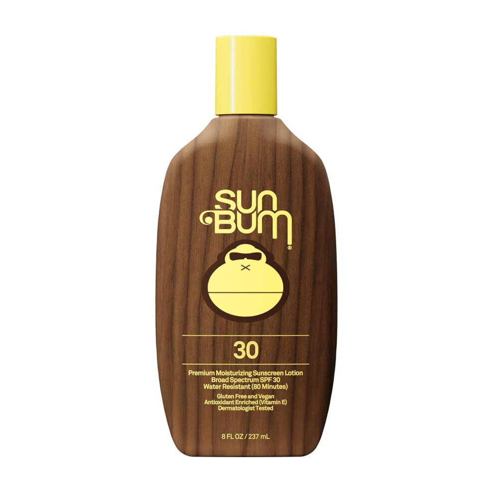 Sun Bum Original Spf 30 Sunscreen Body Lotion - Broad Spectrum Moisturizing Sunscreen With Vitamin E - Hawaii 104 Act Compliant - 8 Oz